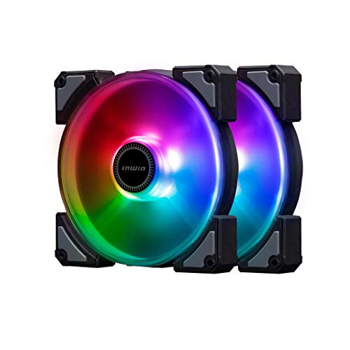 In Win CROWN AC140 69.03 CFM 140 mm Fans 2-Pack