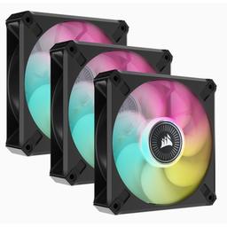 Corsair iCUE ML RGB ELITE Premium 58.1 CFM 120 mm Fans 3-Pack