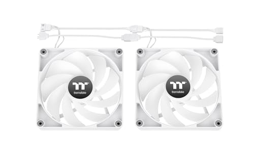 Thermaltake CT120 Reverse ARGB Sync 65.82 CFM 120 mm Fans 2-Pack