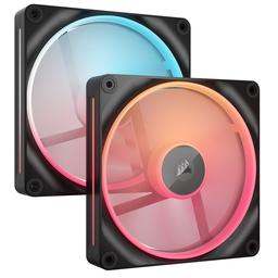 Corsair iCUE LINK LX140-R RGB 90 CFM 140 mm Fans 2-Pack