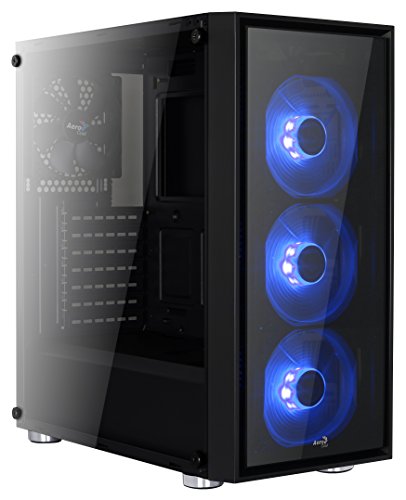 Aerocool Quartz Blue ATX Mid Tower Case