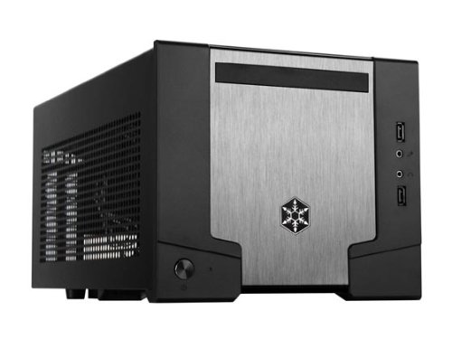 Silverstone SG07-B Mini ITX Desktop Case w/600 W Power Supply