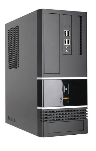 In Win BK623.BN300TBL MicroATX Mini Tower Case w/300 W Power Supply