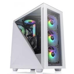 Thermaltake Divider 300 ARGB Snow Triangular ATX Mid Tower Case