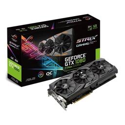 Asus ROG-STRIX-GTX1080-O8G-11GBPS GeForce GTX 1080 8 GB Graphics Card