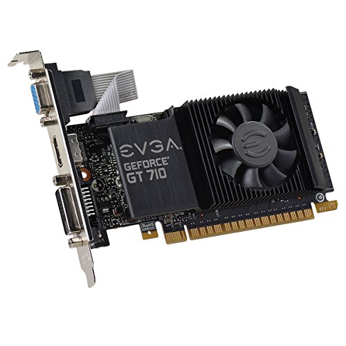 EVGA 01G-P3-3711-KR GeForce GT 710 1 GB Graphics Card