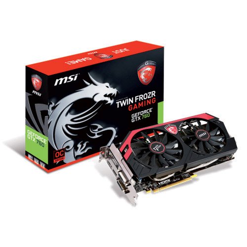 MSI TWIN FROZR GeForce GTX 760 4 GB Graphics Card