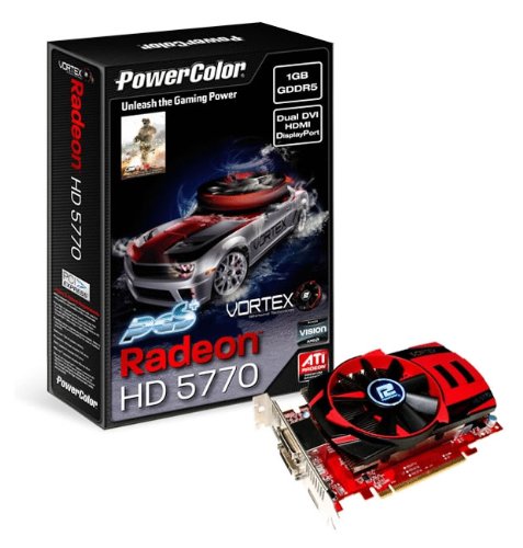 PowerColor AX5770 1GBD5-PPVG Radeon HD 5770 1 GB Graphics Card