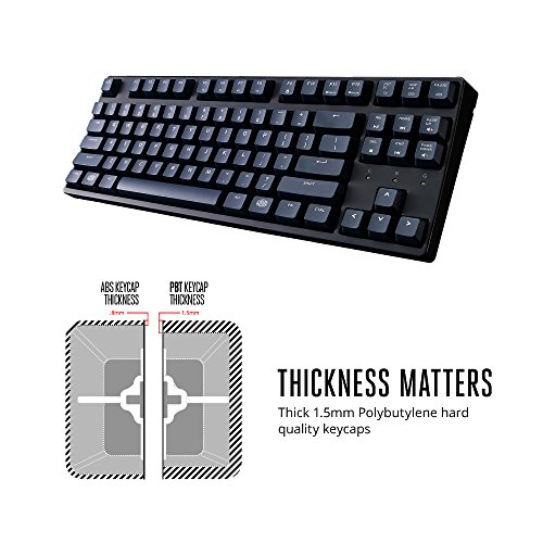 Cooler Master MasterKeys S (MX Brown) Wired Gaming Keyboard