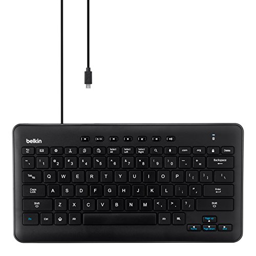 Belkin B2B127-BLK Wired Mini Keyboard