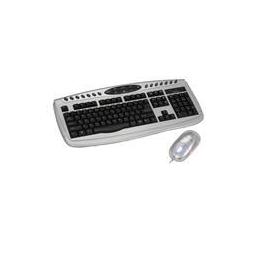 Apevia KI-COMBO-SV Wired Standard Keyboard With Optical Mouse