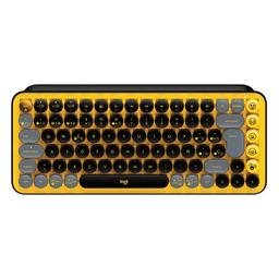 Logitech POP Keys Blast Bluetooth/Wireless Mini Keyboard