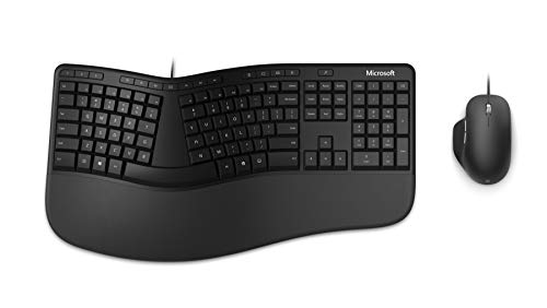 Microsoft RJU-00001 Wired Ergonomic Split Keyboard With Optical Mouse