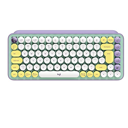 Logitech POP Keys Daydream Bluetooth/Wireless Mini Keyboard