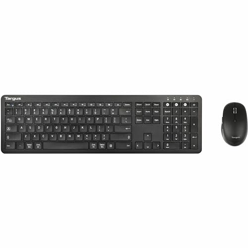 Targus AKM618AMUS Bluetooth Slim Keyboard With Optical Mouse