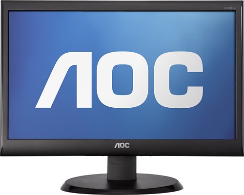 AOC e950Sw 19.0" 1366 x 768 60 Hz Monitor