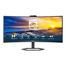 Philips 34E1C5600HE 34.0&quot; 3440 x 1440 100 Hz Curved Monitor