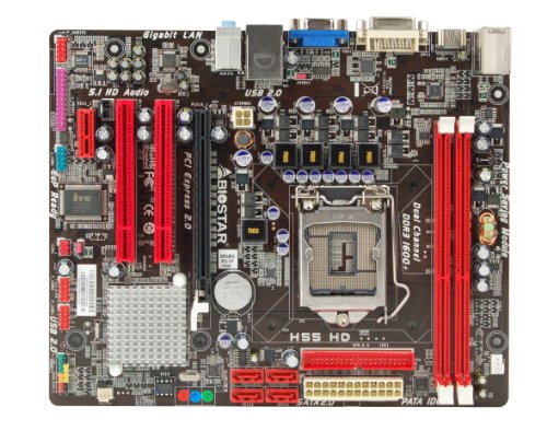 Biostar H55 HD Micro ATX LGA1156 Motherboard