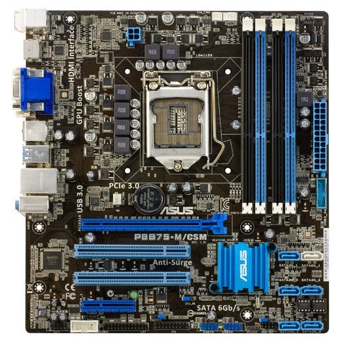 Asus P8B75-M/CSM Micro ATX LGA1155 Motherboard