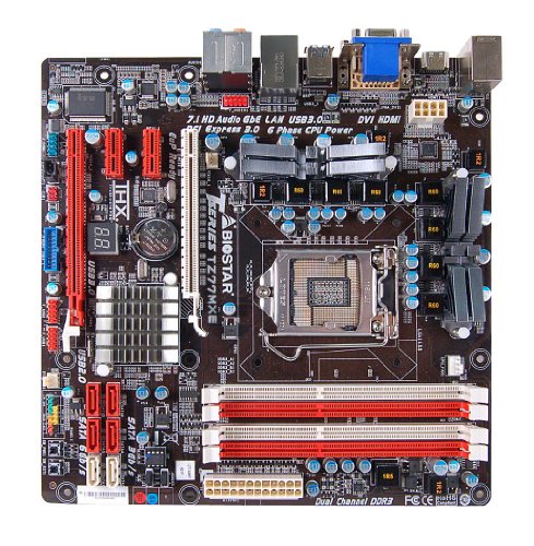 Biostar TZ77MXE Micro ATX LGA1155 Motherboard