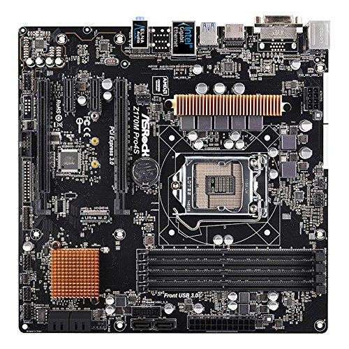 ASRock Z170M Pro4S Micro ATX LGA1151 Motherboard