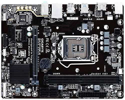 Gigabyte GA-H110M-A Micro ATX LGA1151 Motherboard