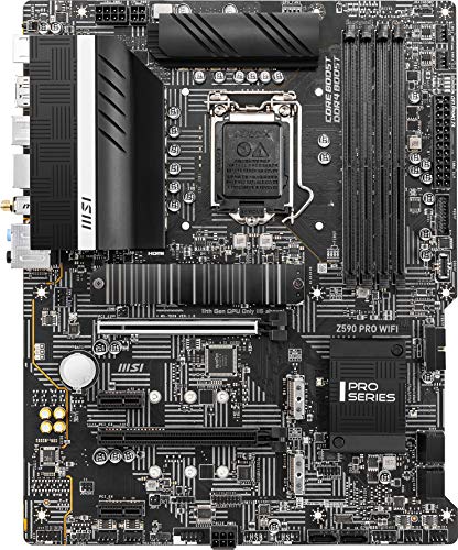 MSI Z590 PRO WIFI ATX LGA1200 Motherboard