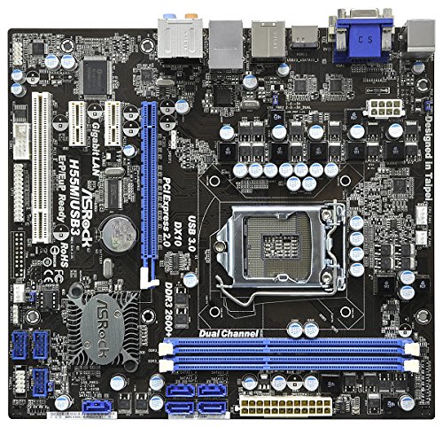 ASRock H55M/USB3 R2.0 Micro ATX LGA1156 Motherboard