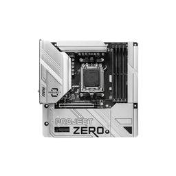 MSI B650M PROJECT ZERO Micro ATX AM5 Motherboard