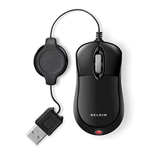 Belkin F5L016ttUSB-BLK Wired Optical Mouse