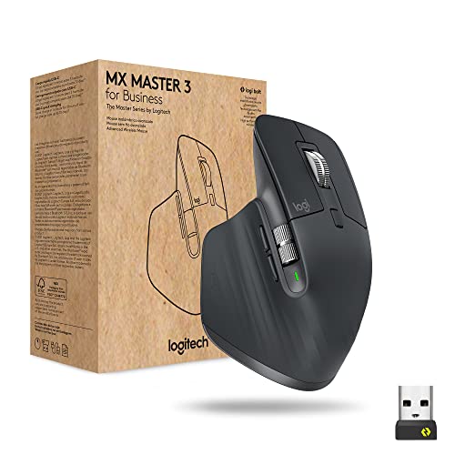 Logitech MX MASTER 3 Wired/Bluetooth/Wireless/Wired Laser Mouse