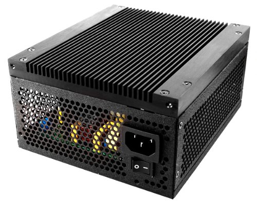 Kingwin STR-500 500 W 80+ Platinum Certified Semi-modular Fanless ATX Power Supply