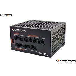 Mistel MX650 FANLESS 650 W 80+ Platinum Certified Fully Modular Fanless ATX Power Supply