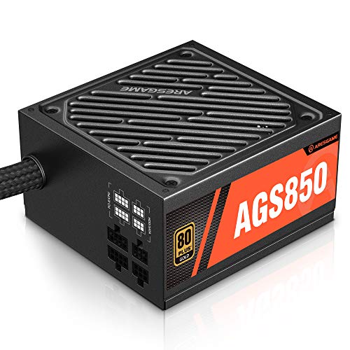 ARESGAME AGS 850 W 80+ Gold Certified Semi-modular ATX Power Supply
