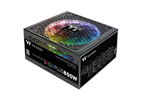 Thermaltake Toughpower iRGB PLUS 850 Platinum 850 W 80+ Platinum Certified Fully Modular ATX Power Supply