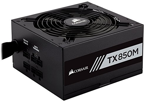 Corsair TX850M Gold 850 W 80+ Gold Certified Semi-modular ATX Power Supply