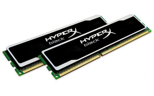 Kingston Black 4 GB (2 x 2 GB) DDR3-1333 CL9 Memory