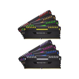 Corsair Vengeance RGB 64 GB (8 x 8 GB) DDR4-3000 CL15 Memory