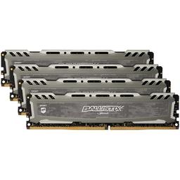 Crucial Ballistix Sport LT 32 GB (4 x 8 GB) DDR4-3200 CL16 Memory