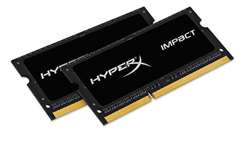 Kingston Impact Black 16 GB (2 x 8 GB) DDR3-1866 SODIMM CL10 Memory