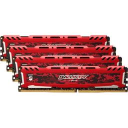 Crucial Ballistix Sport LT 32 GB (4 x 8 GB) DDR4-3200 CL16 Memory