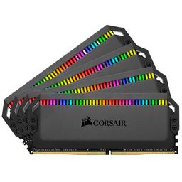 Corsair Dominator Platinum RGB 64 GB (4 x 16 GB) DDR4-3600 CL18 Memory