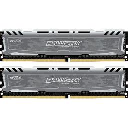 Crucial Ballistix Sport LT 8 GB (2 x 4 GB) DDR4-2400 CL16 Memory