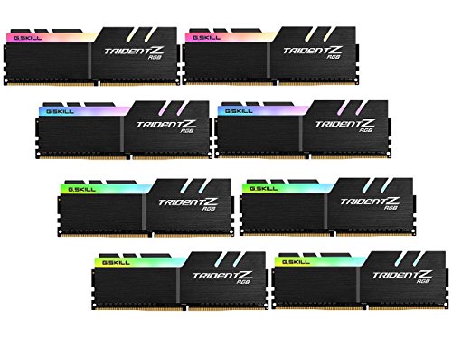 G.Skill Trident Z RGB (For AMD) 64 GB (8 x 8 GB) DDR4-2933 CL16 Memory