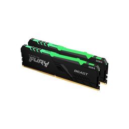 Kingston FURY Beast RGB 32 GB (2 x 16 GB) DDR4-3200 CL16 Memory