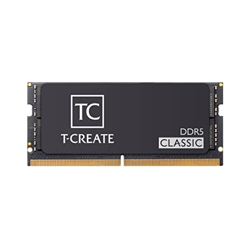 TEAMGROUP T-Create Classic 16 GB (1 x 16 GB) DDR5-5200 SODIMM CL42 Memory