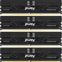 Kingston FURY Renegade Pro 64 GB (4 x 16 GB) Registered DDR5-6400 CL32 Memory