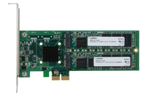 Mushkin Scorpion PCIe 480 GB PCIe NVME Solid State Drive