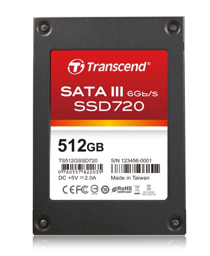 Transcend SSD720 512 GB 2.5" Solid State Drive