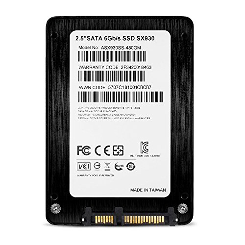 ADATA XPG SX930 480 GB 2.5" Solid State Drive